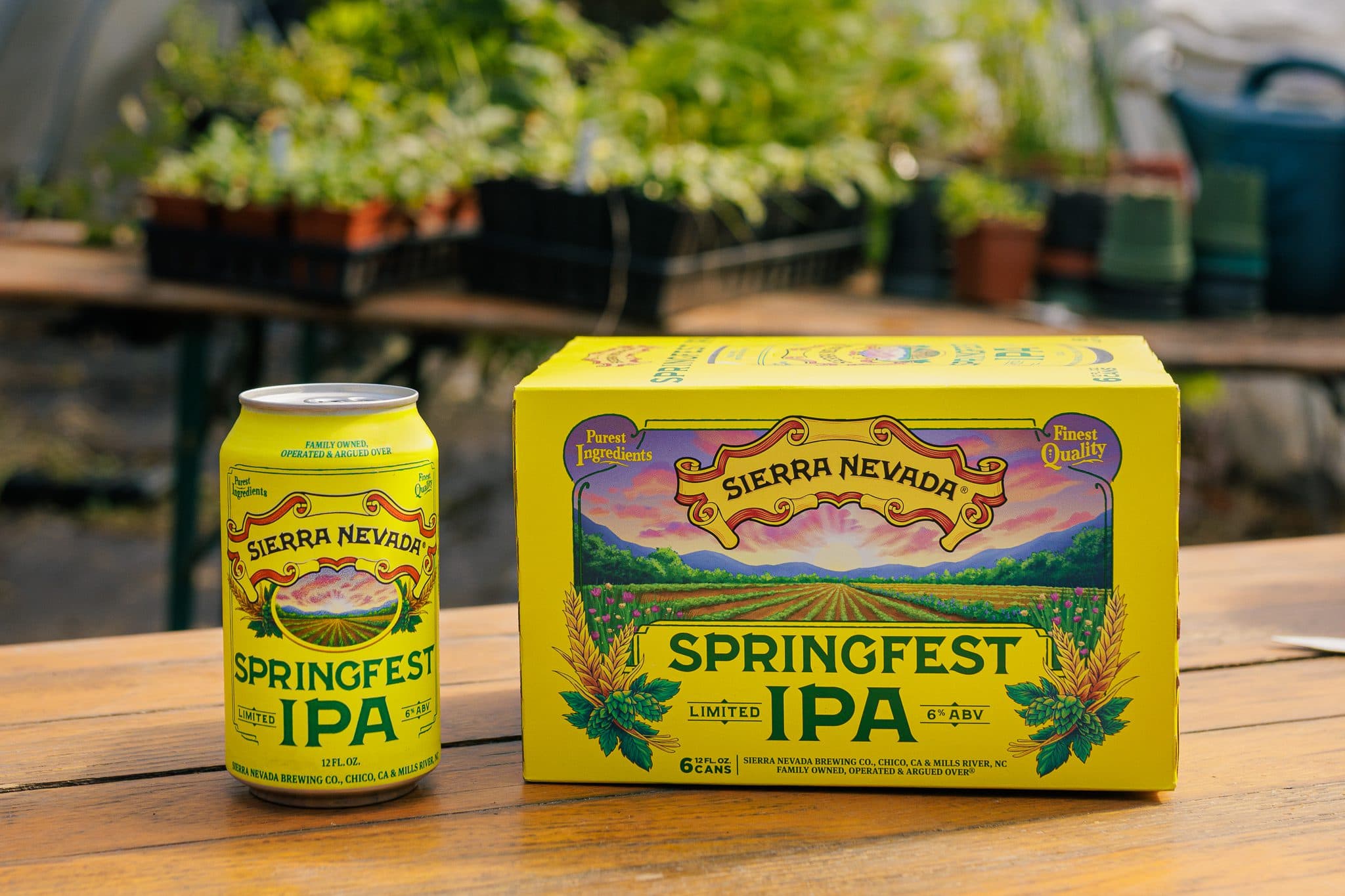 Sierra Nevada Springfest can and package
